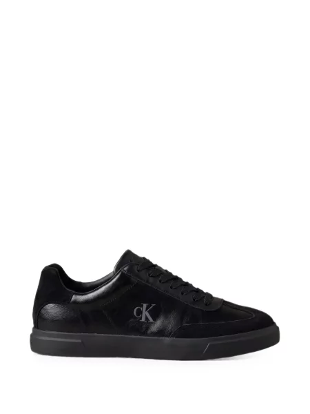 Sneakerși Calvin Klein cu imagine negru