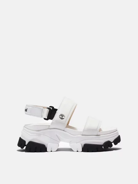 Замшевые босоножки Timberland белые