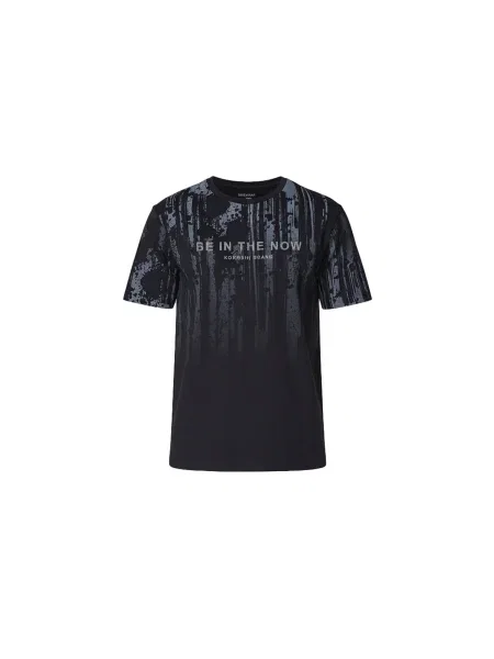 KOROSHI Tricou opal negru