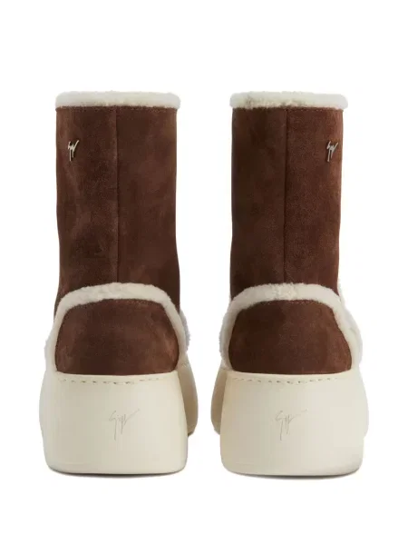 Botine Giuseppe Zanotti cu platformă maro