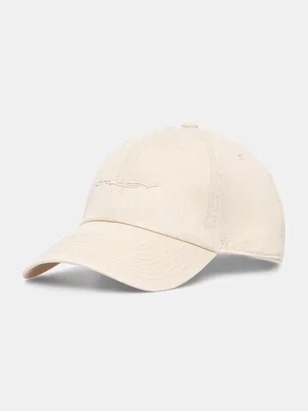 Шапка с козирка Oakley с изчистен дизайн бежово