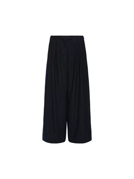 Spodnie Max Mara niebieskie