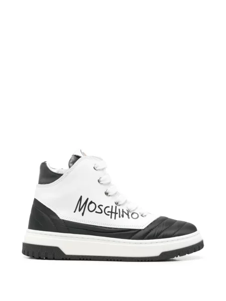 Sneakersy dziecięce Moschino białe