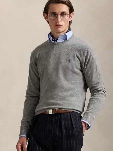 Polo Ralph Lauren πουλόβερ ανδρικό μάλλινο