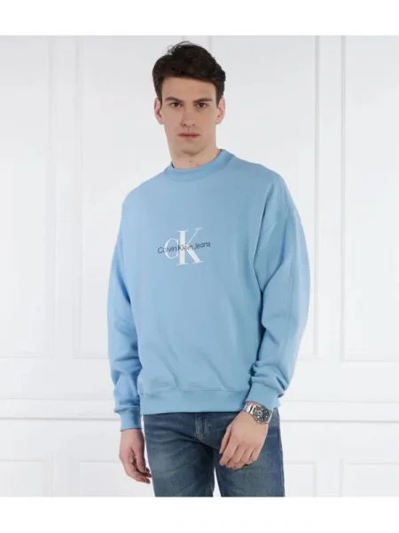 Calvin Klein Jeans Hanorac ARCHIVAL MONOLOGO albastru