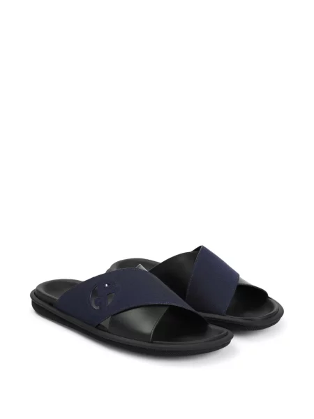 Papuci Giorgio Armani albastru