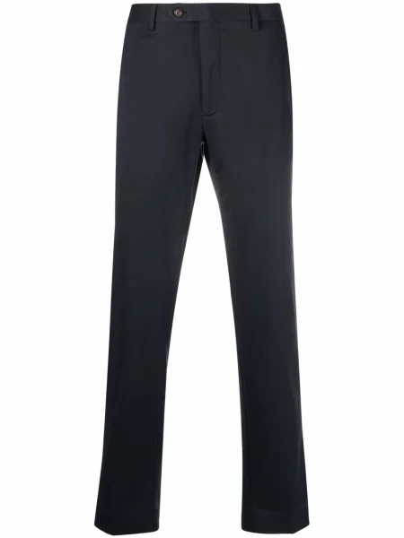Pantaloni chino Hackett din țesătură twill albastru