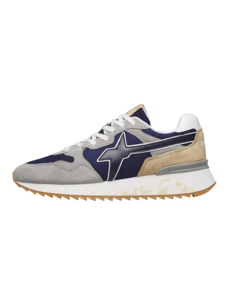 Sneakersy W6yz zamszowe szare