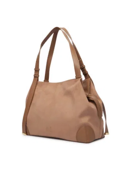 Kabelka Armani Exchange hnědá