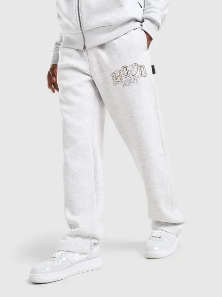 Hoodrich Spodnie Iron Camo szare