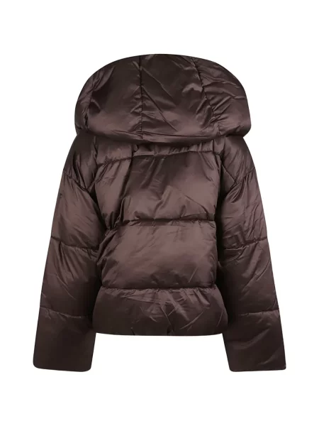 Geacă cu puf Michael Kors cu glugă maro