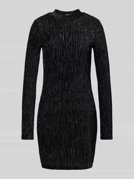 Sukienka mini z okrągłym dekoltem Jake*s Casual czarna