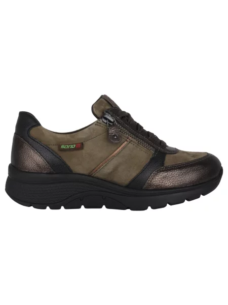 Sneakersy Mephisto zamszowe brązowe