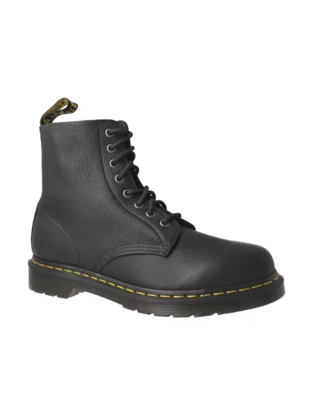 Botki Dr. Martens skórzane czarne