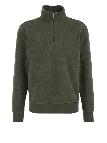 WE Fashion Pulover temno zelena