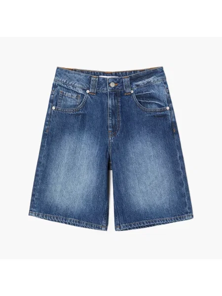 Джинсовые шорты Cropp синие
