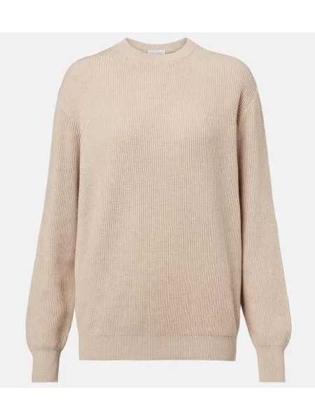 Pulover Brunello Cucinelli bej