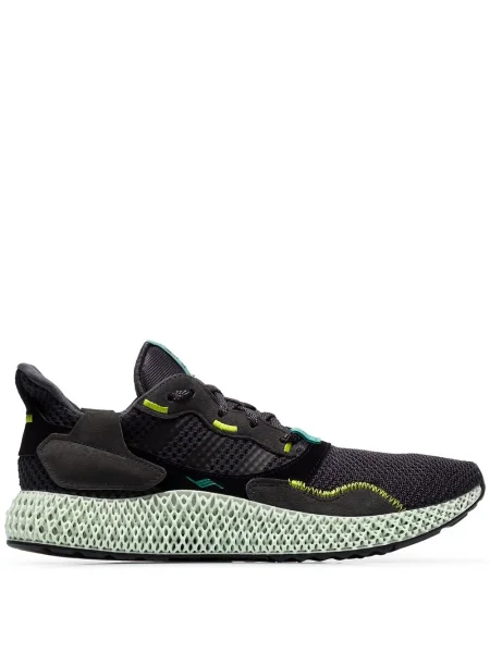 Sneakerși Adidas Continental 80 din piele gri