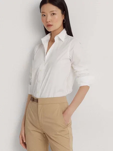 Lauren Ralph cămașă alb