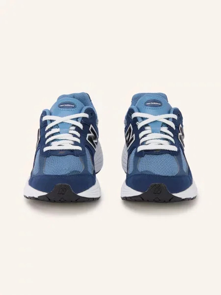 New Balance Sneakersy blau granatowe