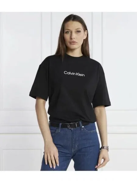 Calvin Klein Tricou | Oversize fit negru