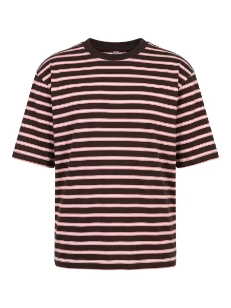 Studioselect Tricou Pace ciocolatiu / roz alb