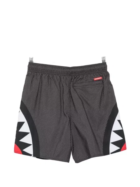 Slip de baie Sprayground cu autograf negru