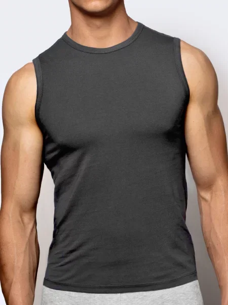 Polo majica Atlantic siva