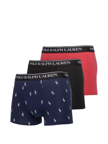 Chiloți multipac Polo Ralph Lauren cu autograf albastru