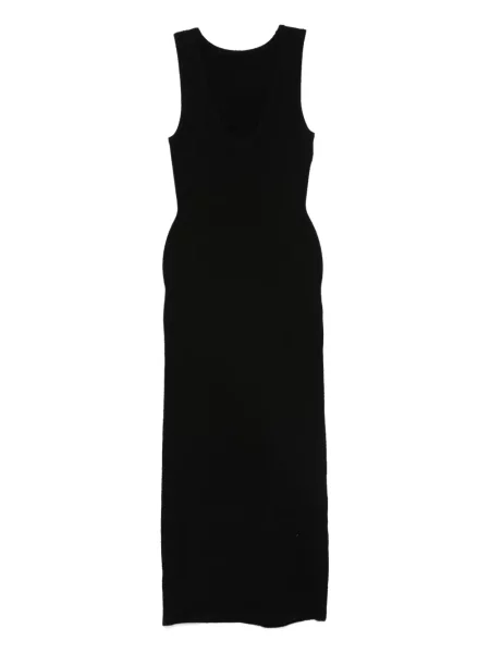 Rochie maxi Sir de costum negru
