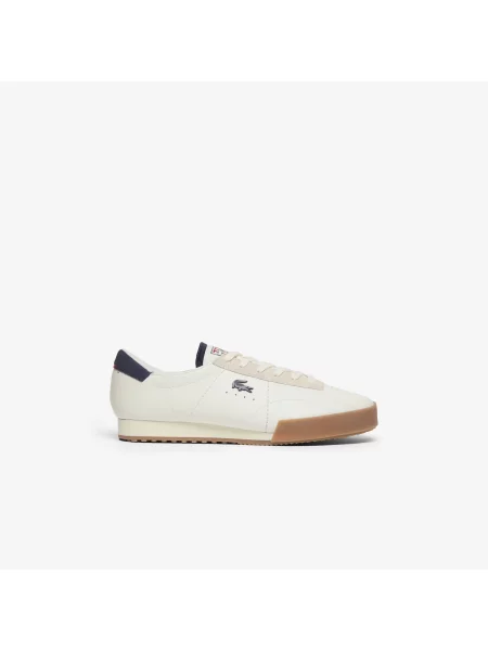 Lacoste Skórzane Sneakersy Aura biały