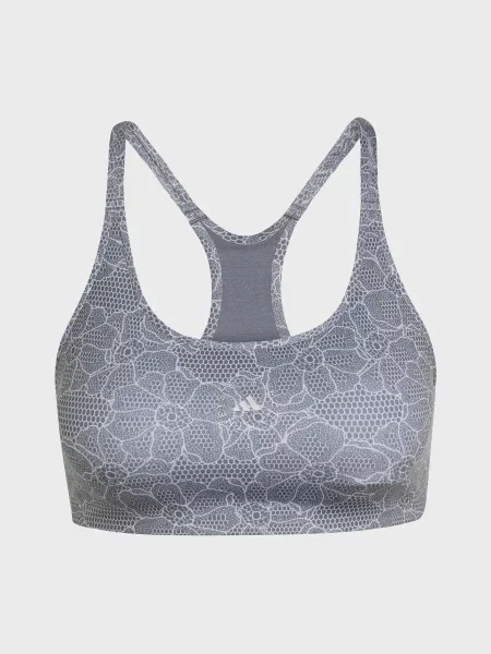 Спортивний топ adidas перероблений сірий