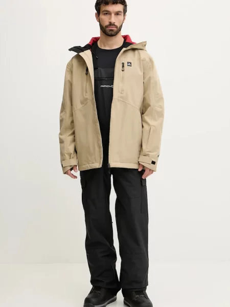 Горнолыжная куртка Rip Curl бордовая