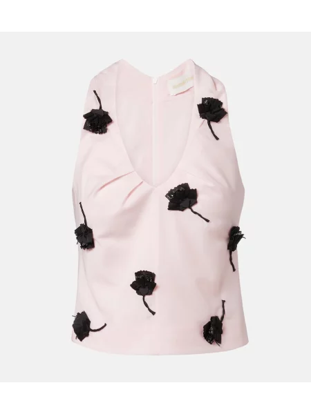 Top Shushu/tong cu model floral roz