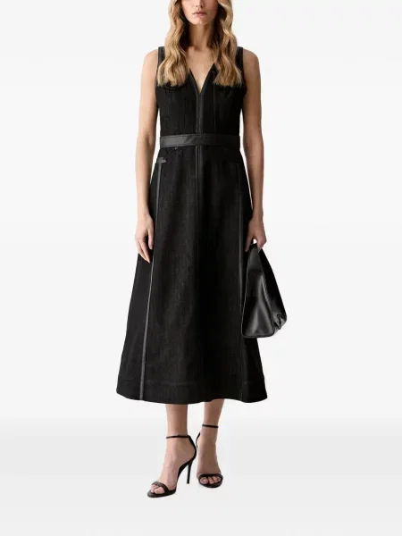 Rochie midi Karl Lagerfeld negru