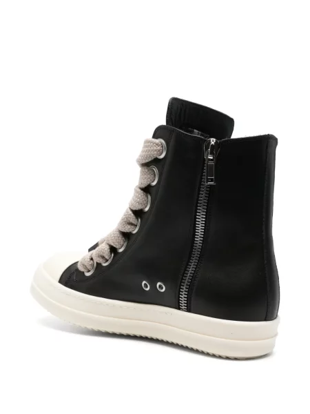 Sneakerși Rick Owens din dantelă negru