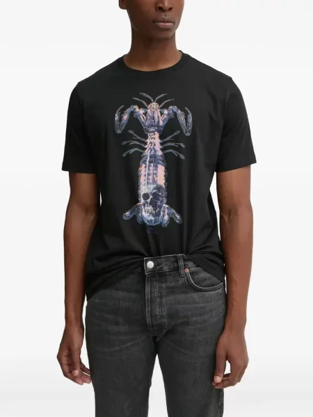 Tricou Ps Paul Smith cu imagine negru