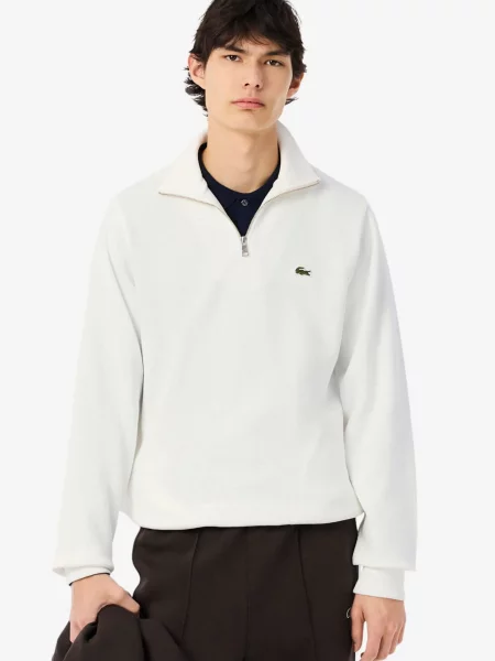 Толстовка Lacoste белая