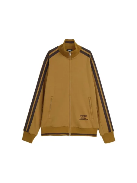 Bluza Y-3 do biegania brązowa