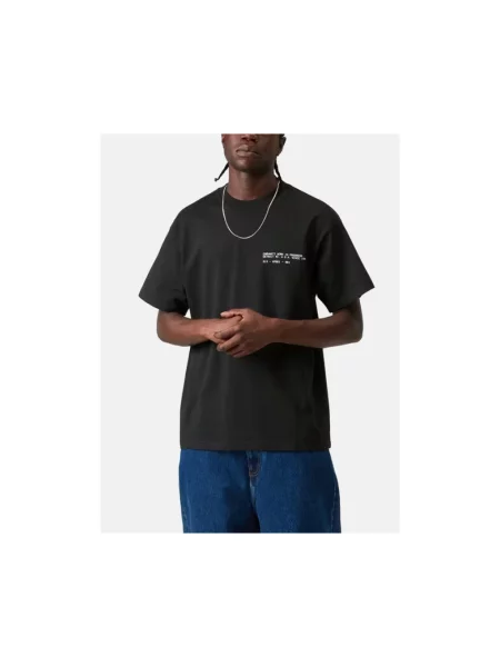 Koszulka Carhartt Wip w piórka czarna