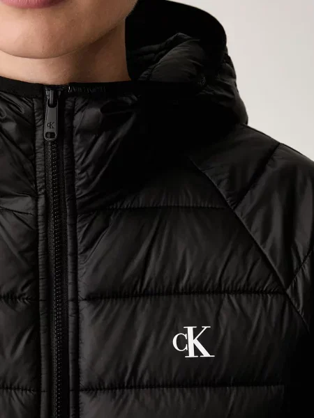 Calvin Klein Jeans капитонирано яке дамско черно
