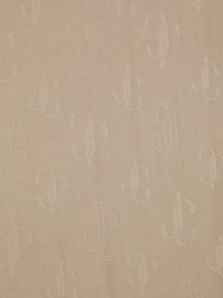 Žakardinis šalikas Jimmy Choo rožinė