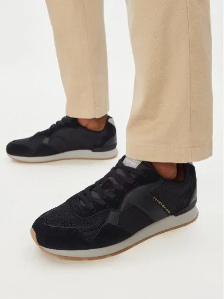 Tenisice Tommy Hilfiger Core Mix Rummer crna