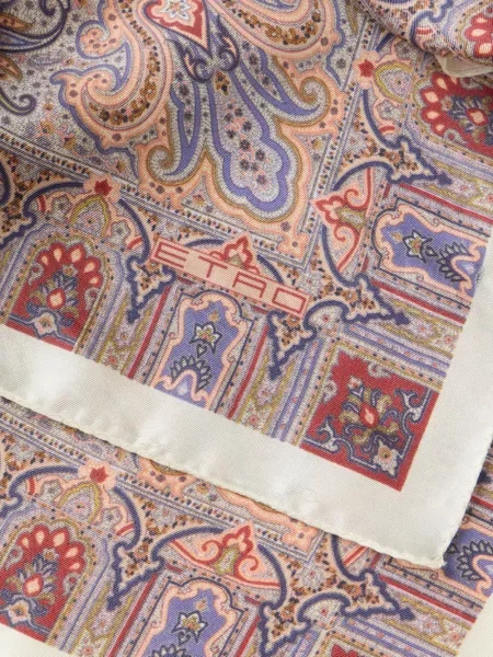 Fular Etro cu imagine cu model paisley