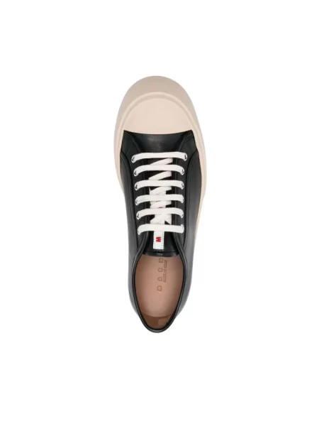 Sneakersy Marni skórzane czarne