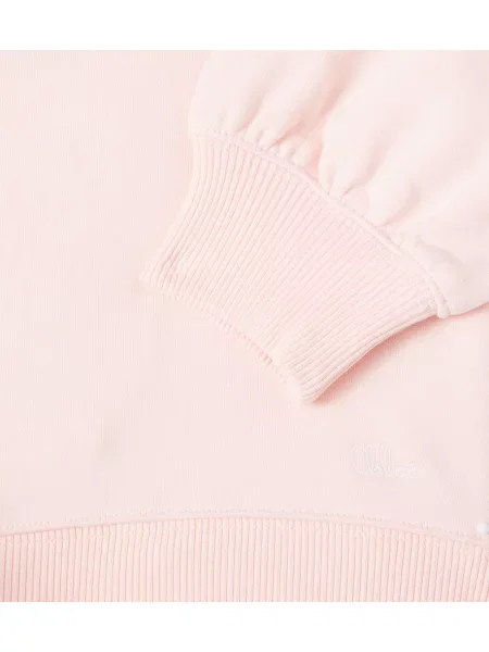 Gyerek fleece melegítő felső Chloe rózsaszín