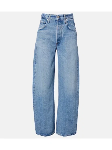 Дънки с широки крачоли Citizens Of Humanity синьо