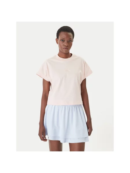 Adidas T-Shirt ALL SZN Regular Fit ροζ