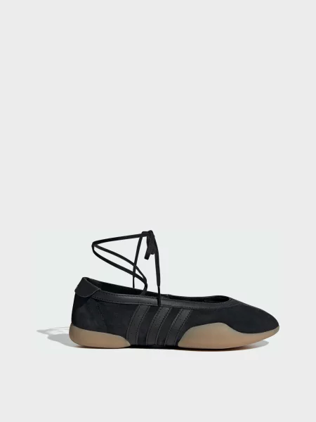 Шкіряні Балетки adidas чорний