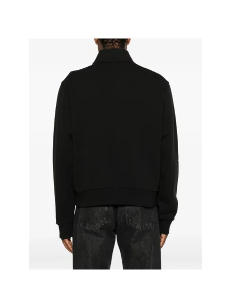 Bluza rozpinana Moncler z logo czarna
